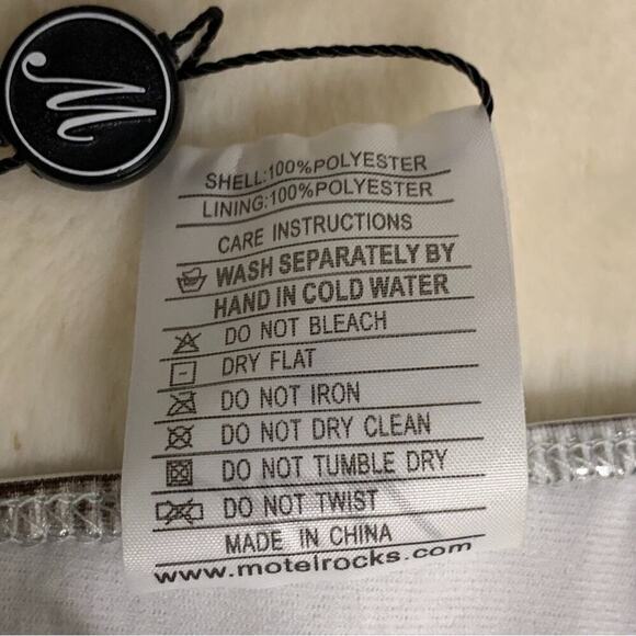 NWT Motel Rocks Diamond Shine Sequin Sugar Rush Swim Bikini Bottom Size S $28 - Picture 9 of 9